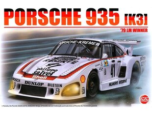 Сборная пластиковая модель NuNu - Porsche 935 K3 1979 LM Winner, 1/24. 24006 цена и информация | Конструкторы и кубики | pigu.lt