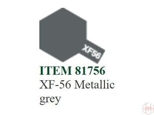 Dažai Tamiya XF-56 Metallic grey, 10 ml kaina ir informacija | Piešimo, tapybos, lipdymo reikmenys | pigu.lt