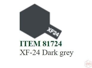 Dažai Tamiya XF-24 Dark grey, 10 ml kaina ir informacija | Piešimo, tapybos, lipdymo reikmenys | pigu.lt