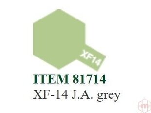 Dažai Tamiya XF-14 J.A. grey, 10 ml kaina ir informacija | Piešimo, tapybos, lipdymo reikmenys | pigu.lt