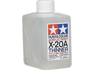 Dažai Tamiya X-20A Acrylic thinner, 250ml kaina ir informacija | Piešimo, tapybos, lipdymo reikmenys | pigu.lt