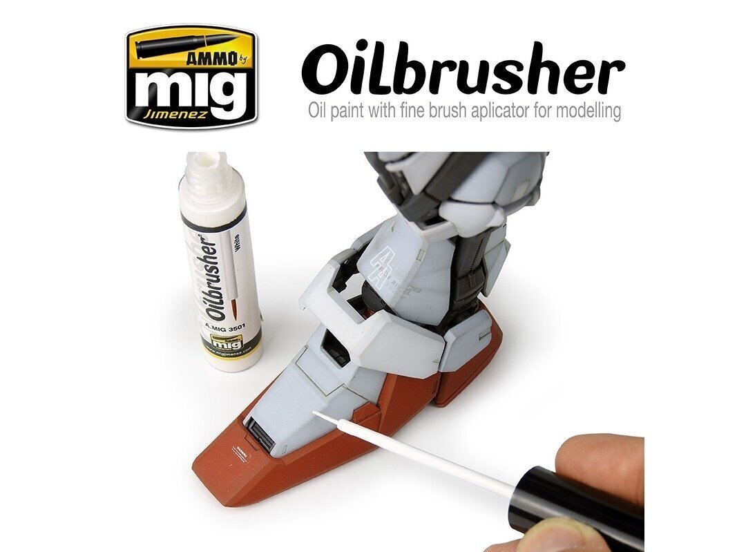 Aliejiniai dažai Oilbrusher - Gun metal kaina ir informacija | Piešimo, tapybos, lipdymo reikmenys | pigu.lt