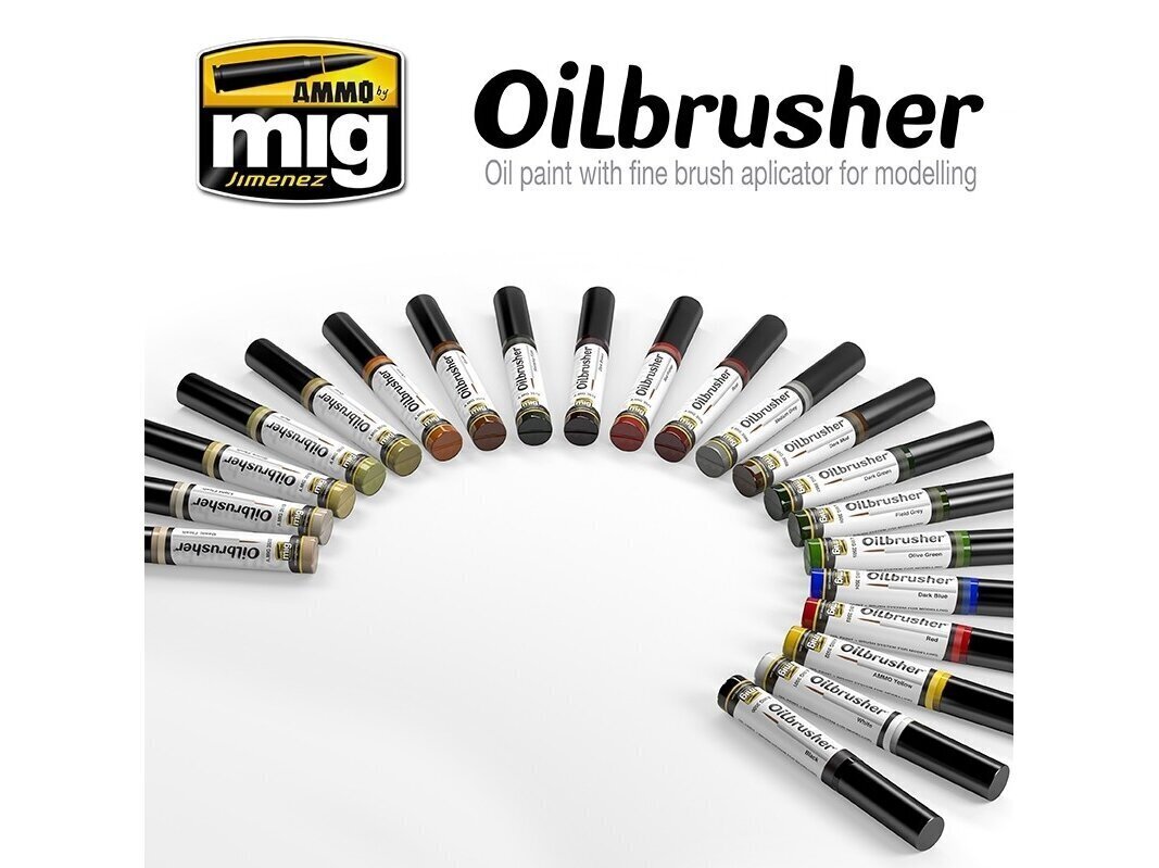 Aliejiniai dažai- Oilbrusher - raptor shuttle turquoise kaina ir informacija | Piešimo, tapybos, lipdymo reikmenys | pigu.lt