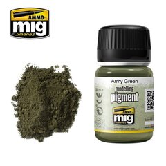 Краска AMMO MIG - ARMY GREEN, 35 мл, 3019 цена и информация | Принадлежности для рисования, лепки | pigu.lt