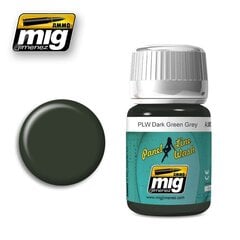 Dažai, ammo mig - panel line wash dark green grey, 35ml, 1608 kaina ir informacija | Piešimo, tapybos, lipdymo reikmenys | pigu.lt