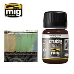 Краска AMMO MIG - STREAKING GRIME, 35 мл, 1203 цена и информация | Принадлежности для рисования, лепки | pigu.lt