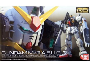 Сборная пластиковая модель Bandai - RG Gundam Mk-II A.E.U.G., 1/144, 61598 цена и информация | Конструкторы и кубики | pigu.lt