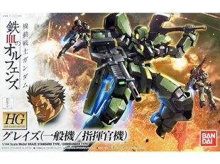 Konstruktorius Bandai - HG Graze (Standard Type/Commander Type) Iron-Blooded Orphans, 1/144, 60382 kaina ir informacija | Konstruktoriai ir kaladėlės | pigu.lt