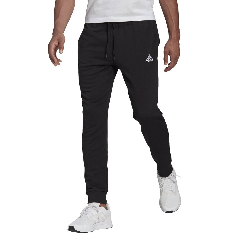 Sportinės kelnės vyrams Adidas Essentials kelnės GK92654062065175457, juodos kaina ir informacija | Sportinė apranga vyrams | pigu.lt