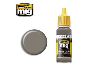 Акриловая краска на водной основе AMMO MIG - Grey Brown AMT-1, 17 мл, 0252 цена и информация | Принадлежности для рисования, лепки | pigu.lt