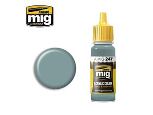 Акриловая краска на водной основе AMMO MIG - RLM 78 HELLBLAU, 17 мл, 0247 цена и информация | Принадлежности для рисования, лепки | pigu.lt