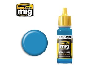 Акриловая краска на водной основе AMMO MIG - FS 15102 DARK GRAY BLUE, 17 мл, 0229 цена и информация | Принадлежности для рисования, лепки | pigu.lt