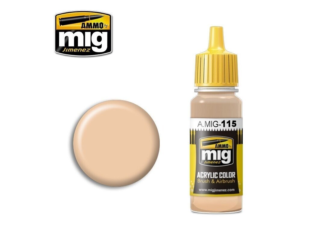 Akriliniai dažai Light Skin Tone, 17ml. 0115 цена и информация | Piešimo, tapybos, lipdymo reikmenys | pigu.lt