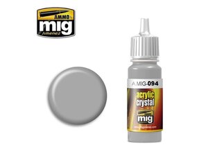 Акриловая краска на водной основе AMMO MIG - CRYSTAL GLASS, 17 мл, 0094 цена и информация | Принадлежности для рисования, лепки | pigu.lt