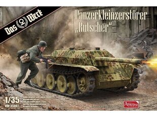 Das Werk - Panzerkleinzerstörer "Rutscher", 1/35, 35007 kaina ir informacija | Konstruktoriai ir kaladėlės | pigu.lt