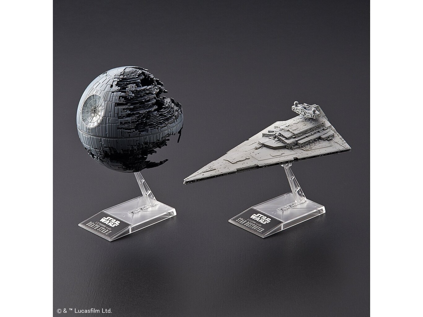 Konstruktorius Revell - Star Wars Death Star II (1/2700000) & Star Destroyer (1/14500), 01207, 13 m.+ kaina ir informacija | Konstruktoriai ir kaladėlės | pigu.lt