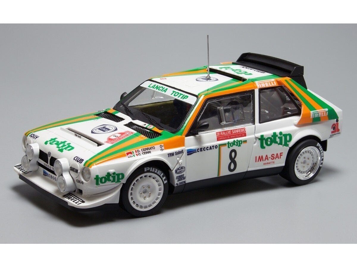 Konstruktorius NuNu - Lancia Delta S4 Sanremo Rally 86, 1/24. 24005 kaina ir informacija | Konstruktoriai ir kaladėlės | pigu.lt