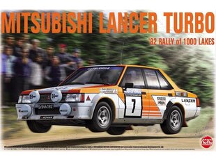 NuNu - Mitsubishi Lancer TURBO ‘82 Rally of 1000 Lakes, 1/24. 24018 цена и информация | Конструкторы и кубики | pigu.lt