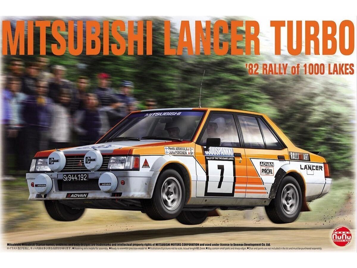 Konstruktorius NuNu Mitsubishi rally 1000 Lakes, 1/24. 24018 kaina | pigu.lt
