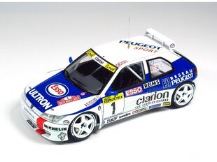 Konstruktorius NuNu Racing Series Peugeot 306 Maxi 1996 Rally Monte Carlo, 1/24. 24009, 8 m.+ kaina ir informacija | NuNu Vaikams ir kūdikiams | pigu.lt