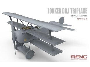 Сборная пластиковая модель Meng Model - Fokker Dr.I Triplane, 1/32, QS-002 цена и информация | Конструкторы и кубики | pigu.lt