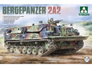 Konstruktorius Takom - Bergepanzer 2A2, 1/35, 2135, 8 m.+ kaina ir informacija | Konstruktoriai ir kaladėlės | pigu.lt