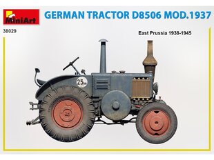 Miniart - Немецкий трактор D8506 образца 1937 года, 1/35, 38029 цена и информация | Конструкторы и кубики | pigu.lt