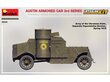 Miniart - Austin Armored Car 3rd Series Ukrainian, Polish, Georgian, Romanian Service. Interior Kit, 1/35, 39005 цена и информация | Konstruktoriai ir kaladėlės | pigu.lt