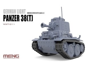 Meng Model - World War Toons Panzer 38(t), WWT-011 цена и информация | Конструкторы и кубики | pigu.lt