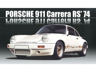 Сборная пластиковая модель Fujimi - Porsche 911 Carrera RS '74, 1/24, 12661 цена и информация | Конструкторы и кубики | pigu.lt