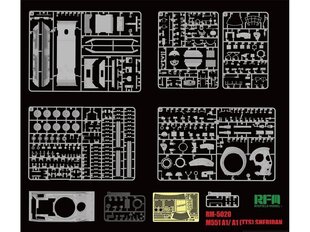 Rye Field Model - M551A1/M551A1 TTS Sheridan, 1/35, RFM-5020 цена и информация | Конструкторы и кубики | pigu.lt