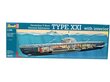 Konstruktorius - Deutsches U-Boot/German Submarine Type XXI with interior, 1/144, 05078 kaina ir informacija | Konstruktoriai ir kaladėlės | pigu.lt