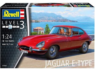 Konstruktorius Revell - Jaguar E-Type Coupé, 1/24, 07668, 12 m.+ kaina ir informacija | Konstruktoriai ir kaladėlės | pigu.lt