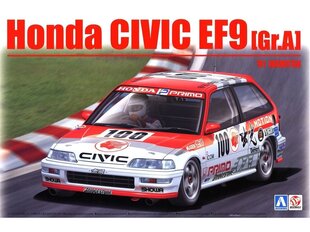 Сборная пластиковая модель Beemax - Honda Civic EF9 Group A, 1/24, 24018 цена и информация | Конструкторы и кубики | pigu.lt