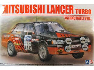 Сборная пластиковая модель Beemax - Mitsubishi Lancer Turbo, 1/24, 24022 цена и информация | Конструкторы и кубики | pigu.lt