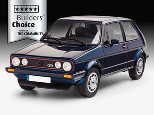 Revell - VW Golf GTI «Builders Choice», 1/24, 07673 цена и информация | Конструкторы и кубики | pigu.lt