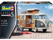 Konstruktorius Revell - VW T1 Camper, 1/24, 07674, 10 m.+ kaina ir informacija | Konstruktoriai ir kaladėlės | pigu.lt