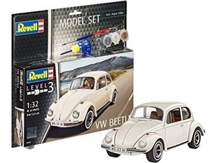 Сборная пластиковая модель Revell - VW Beetle подарочный набор, 1/32, 67681 цена и информация | Конструкторы и кубики | pigu.lt