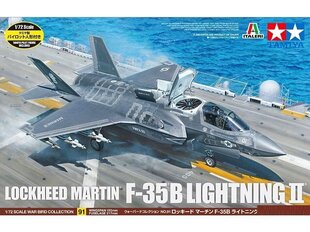 Konstruktorius Tamiya - Lockheed Martin F-35B Lightning II, 1/72, 60791, 8 m.+ kaina ir informacija | Konstruktoriai ir kaladėlės | pigu.lt