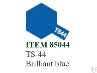 Purškiami dažai Tamiya TS-44 Brilliant blue, 100 ml kaina ir informacija | Piešimo, tapybos, lipdymo reikmenys | pigu.lt