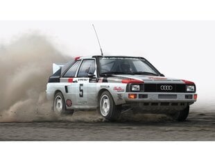 Сборная пластиковая модель NuNu - Audi S1 '86 Olympus Rally, 1/24, 24023 цена и информация | Конструкторы и кубики | pigu.lt