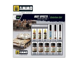 Ammo mig - rust effects, solution set, AMIG7805 цена и информация | Принадлежности для рисования, лепки | pigu.lt