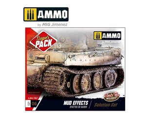 Dažai ammo mig - mud effects solution set. AMIG7807 kaina ir informacija | Piešimo, tapybos, lipdymo reikmenys | pigu.lt