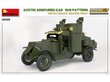 Konstruktorius Miniart - Austin Armoured Car 1918 Pattern British Service. Western Front, 1/35, 39009 цена и информация | Klijuojami modeliai | pigu.lt