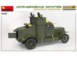 Konstruktorius Miniart - Austin Armoured Car 1918 Pattern British Service. Western Front, 1/35, 39009 цена и информация | Klijuojami modeliai | pigu.lt