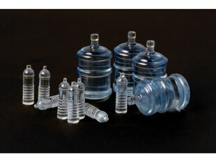 Сборная пластиковая модель Meng Model - Water Bottles for Vehicle/Diorama, 1/35, SPS-010 цена и информация | Конструкторы и кубики | pigu.lt