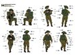 Plastikinis surenkamas modelis Meng Model IDF Infantry Set, 1/35, HS-004 kaina ir informacija | Konstruktoriai ir kaladėlės | pigu.lt