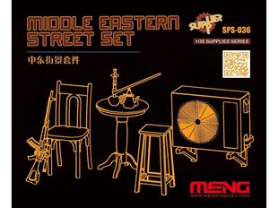 Конструктор Meng Model - MIDDLE EASTERN STREET SET, 1/35, SPS-036 цена и информация | Конструкторы и кубики | pigu.lt