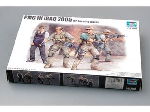 Сборная пластиковая модель Trumpeter - PMC in Iraq 2005 VIP Security guards, 1/35, 00420 цена и информация | Конструкторы и кубики | pigu.lt
