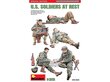 Plastikinis surenkamas modelis Miniart U.S. Soldiers at Rest Special Edition, 1/35, 35318 цена и информация | Konstruktoriai ir kaladėlės | pigu.lt